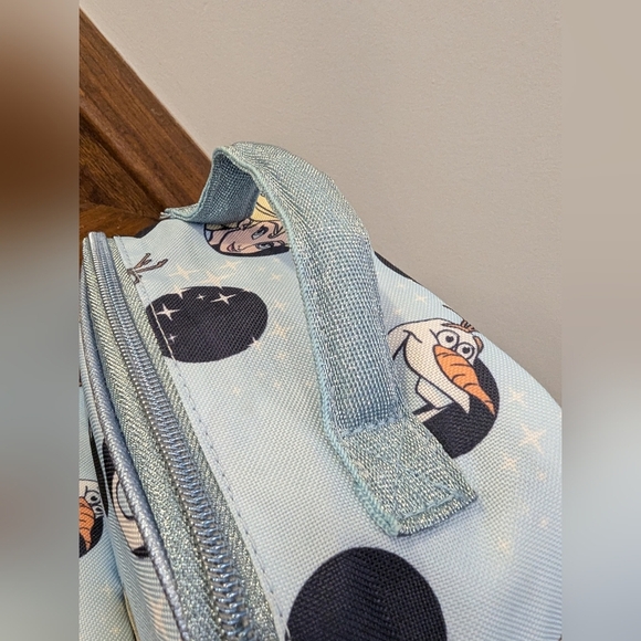 Disney Frozen sparkly insulated lunch bag, Elsa & Olaf NWOT - Picture 9 of 12